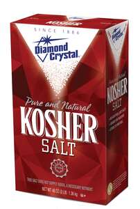 SALT03K KOSHER SALT DIAMOND CRYSTAL 3LB BOX  9EA/CS